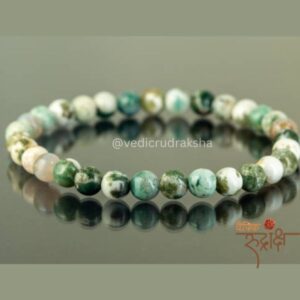 Natural Green Stone Bracelet – Elegant & Energizing Wellness Jewelry