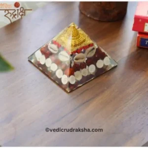 Dhan Laxmi Shri Yantra Pyramid – Energized Wealth & Prosperity Symbol