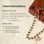 Karungali Rudraksha Mala