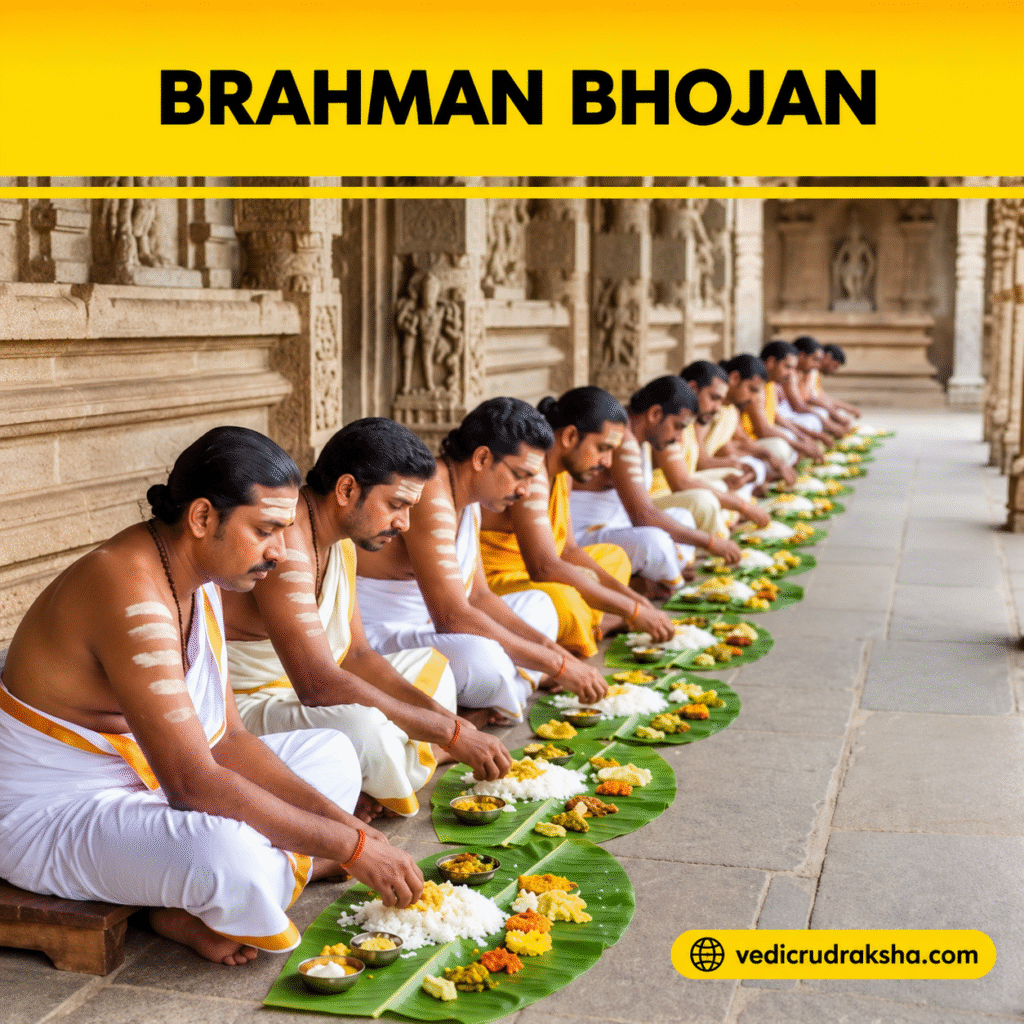 brahman-bhoj-Shiv Ganga Rudraksha